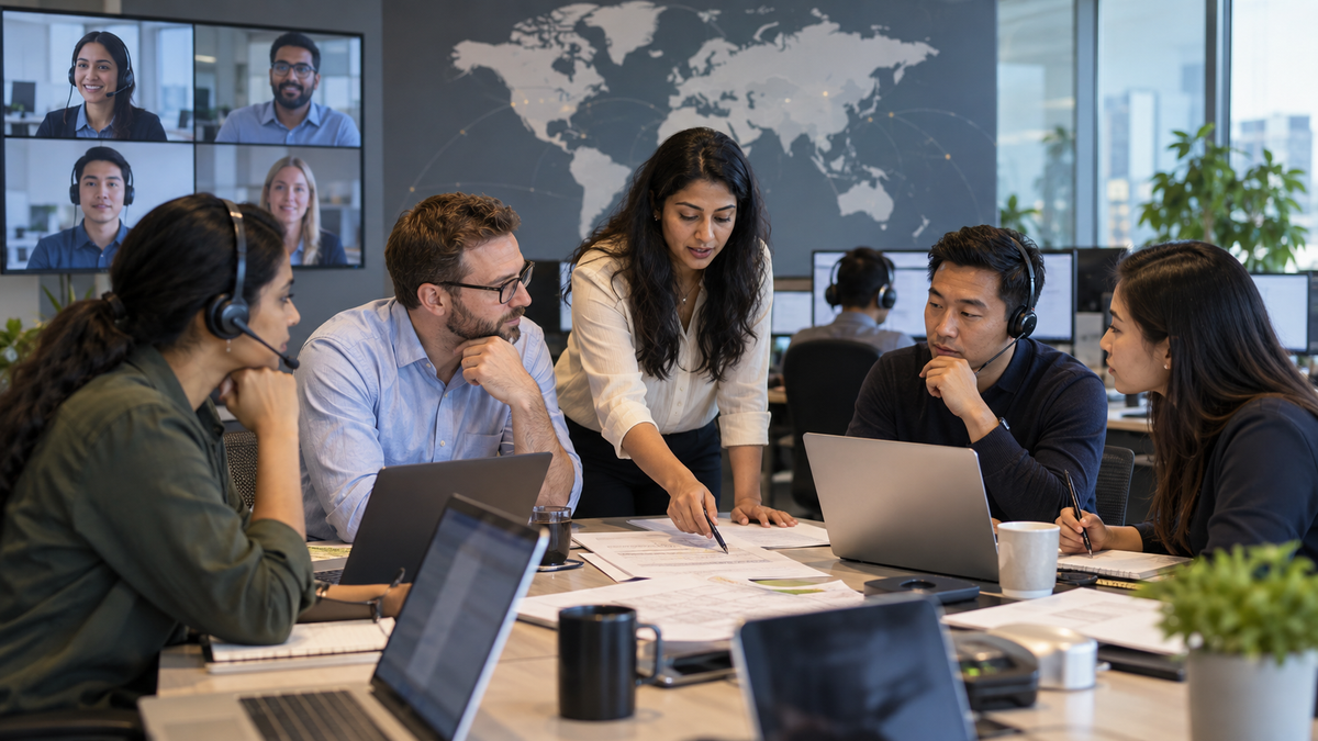 PwC's India-US Joint Venture: Remote Support Delivery Proof Map news image